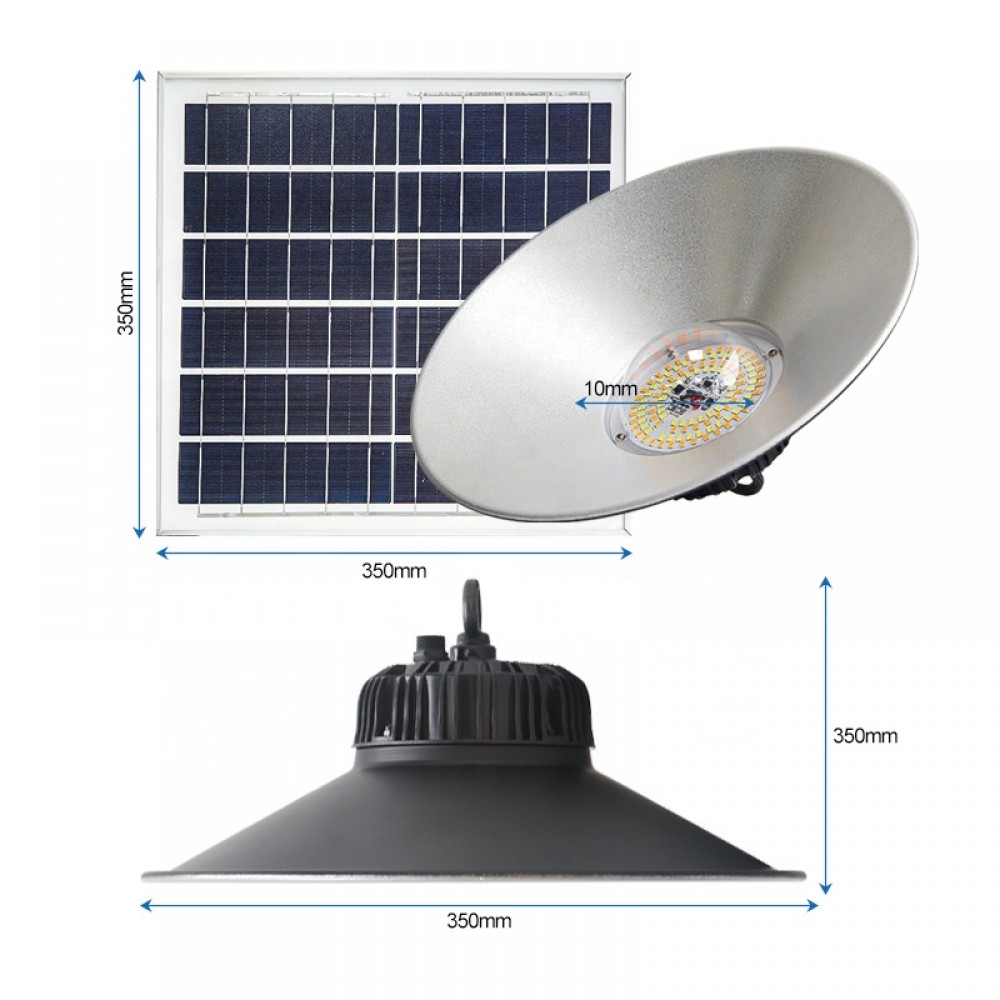 Подвесной светильник на солнечной батареи с пультом ДУ
